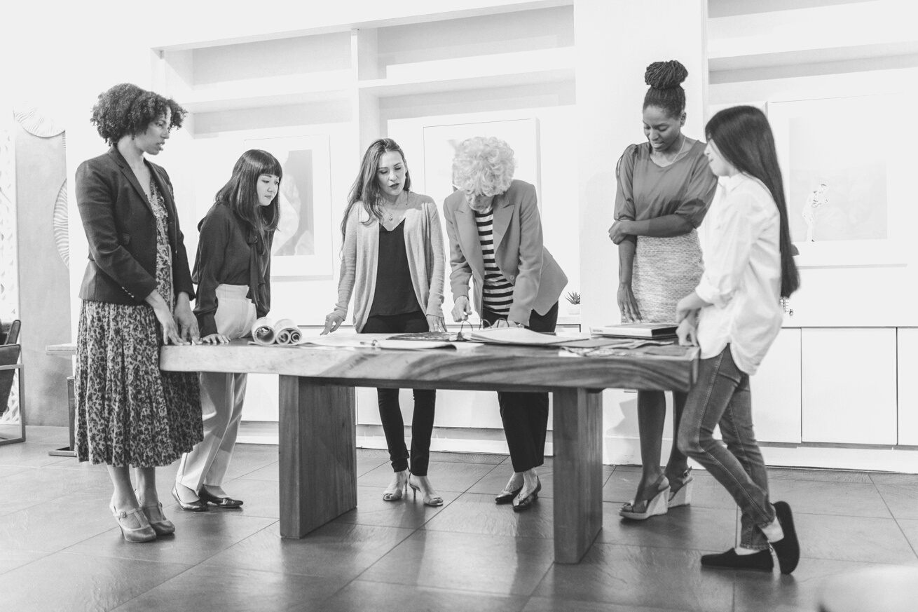 Women having a Meeting